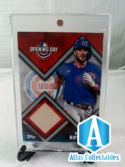 Kris Bryant Game-Used Memorabilia 2021 Topps Opening Day Baseball MLB